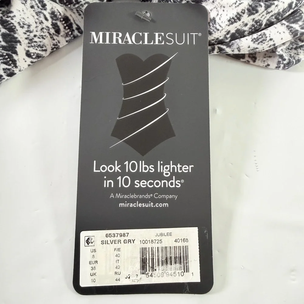 Miraclesuit Swimwear Women's Animal Print Underwire Tankini Top & Bottom Set‎ 8